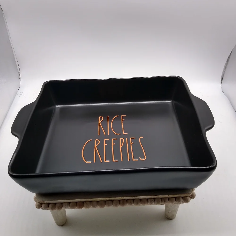 Rae Dunn Rice Creepies Baking/Casserole Dish
